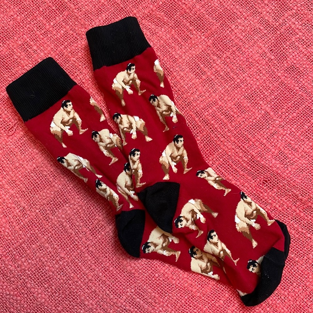 Sumo wrestler socks